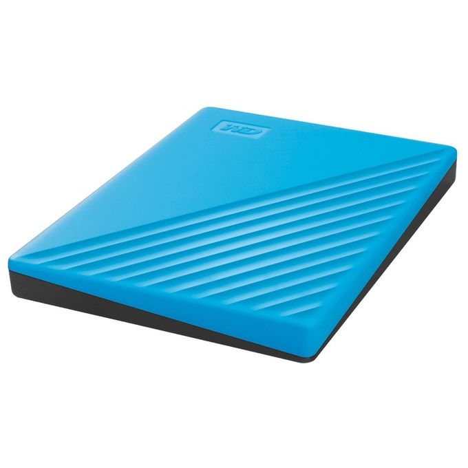 Western Digital WDBPKJ0040BBL-WESN My Passport Disco Rigido Esterno 4 TB USB 3.2 Gen 1 (3.1 Gen 1) colore Blu