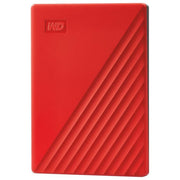 Western Digital WDBYVG0020BRD-WESN My Passport Hard Disk Esterno 2 TB USB 3.2 Gen 1 Protezione Password Crittografia 256-bit AES colore Rosso