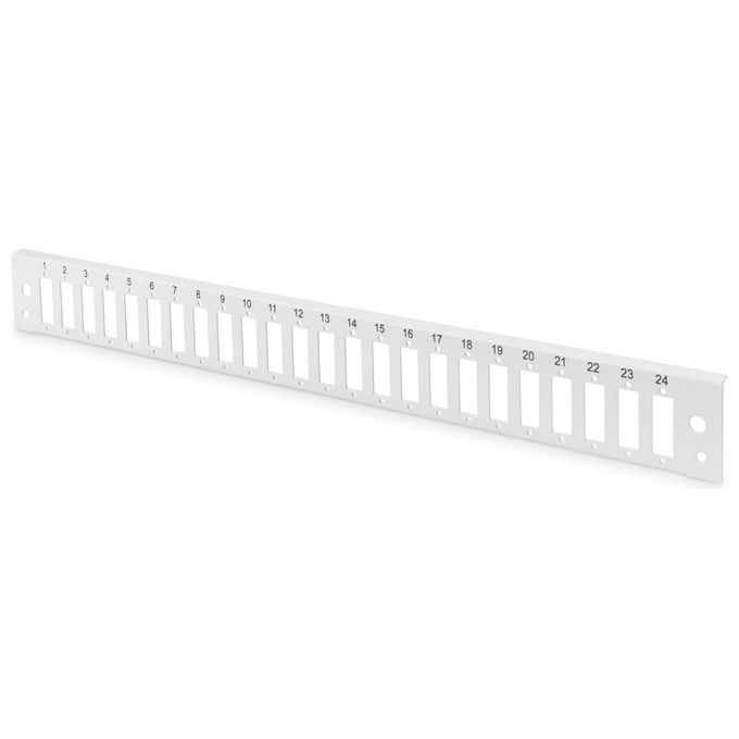 Digitus DN-96202-QL Pannello Frontale Fibra Ottica 1U 24x Sc Dx Verticale Grigio Ral 7035