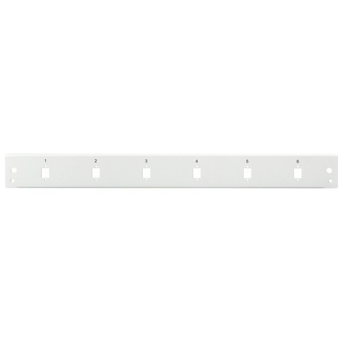 Digitus Pannello Frontale Fibra Ottica 1U 6x Sc Sx-Lc Dx Verticale Grigio Ral 7035