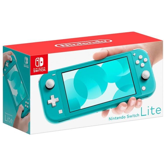 Nintendo Switch Lite Portatile Turchese 32GB Touchscreen 5.5'' Console Videogiochi
