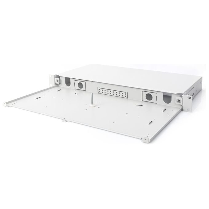 Digitus Dn-96200-ql Box Fibra Ottica 1U Installazione Rapida Senza Pannello Frontale Viti Incluse Grigio Ral7035