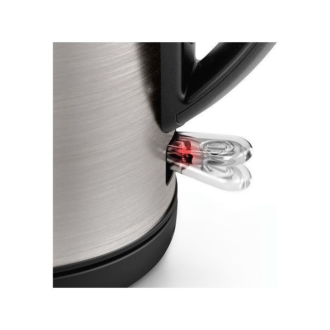 Bosch TWK3P420 Bollitore Elettrico 1.7 L 2400 W Spegnimento Automatico Filtro Anticalcare Base 360° colore Nero Acciaio Inox
