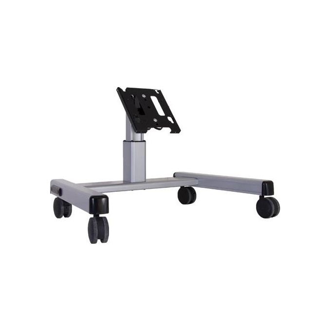 Chief MFQUB Supporto per Display Espositivi da Pavimento Inclinabile fino a 55 Pollici VESA 600x400 Carico Max 56 Kg colore Silver
