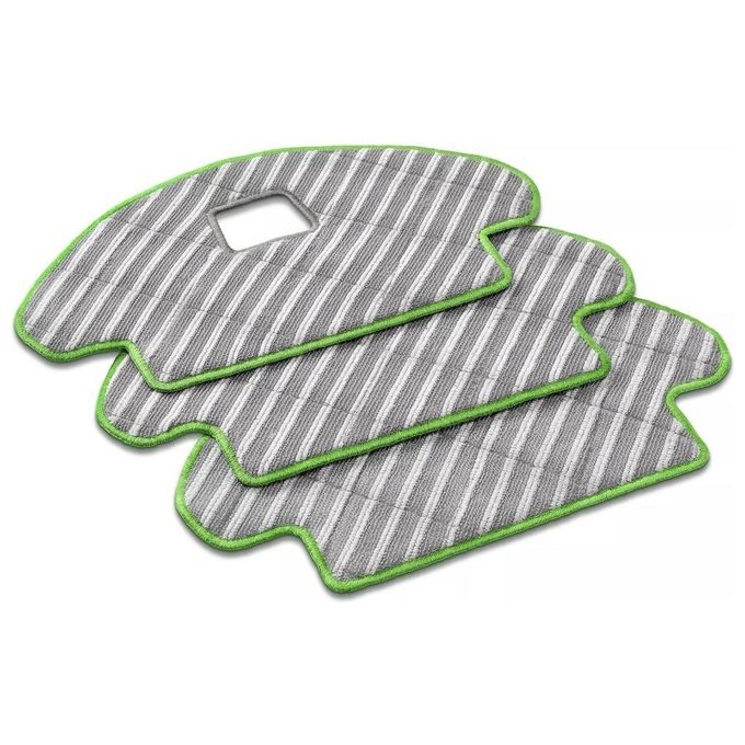 IRobot 4719026 Kit 3 Panni per Roomba Combo Panno mop riutilizzabile in microfibra per pulizia a umido colore Verde Grigio