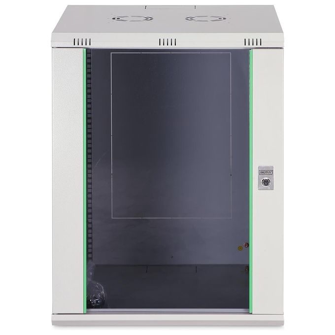 Digitus DN-19 16U-6-6-EC Serie Dynamic Basic Custodia a Parete 16U Capacita' 60 Kg IP20 Vetro Acciaio colore Grigio