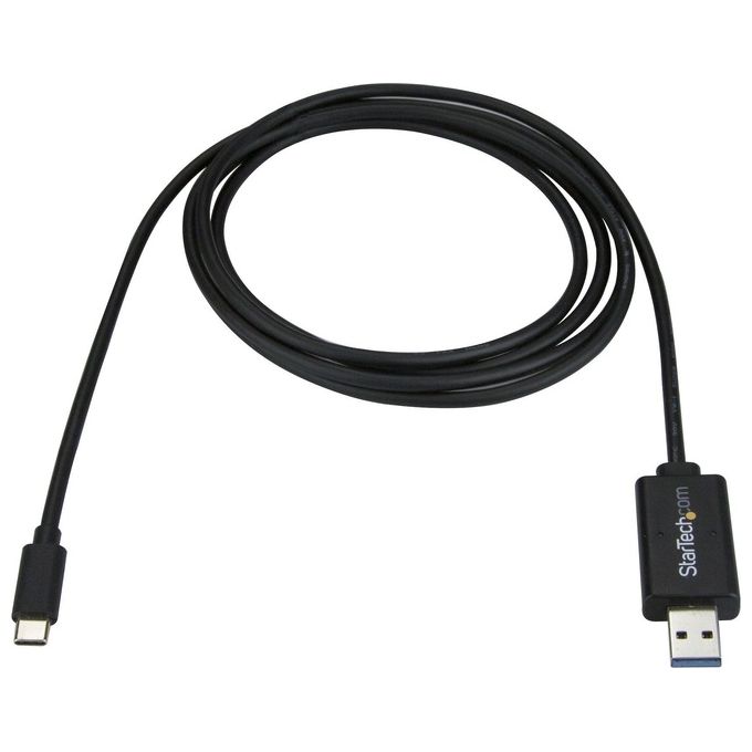 StarTech USBC3LINK Cavo di Trasferimento Dati USB-C a USB-A 2 m fino a 5 Gbps colore Nero