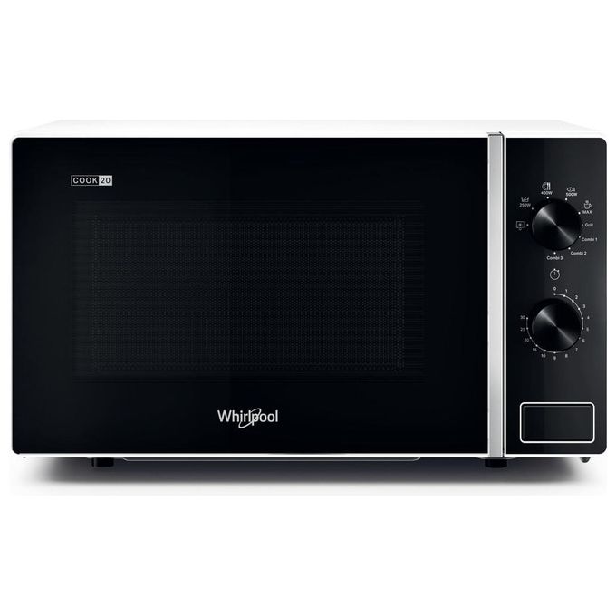 Whirlpool MWP103W Forno a microonde con Grill 20 L 700 W Grill Quarzo 1000 W 5 Livelli di Potenza colore Bianco