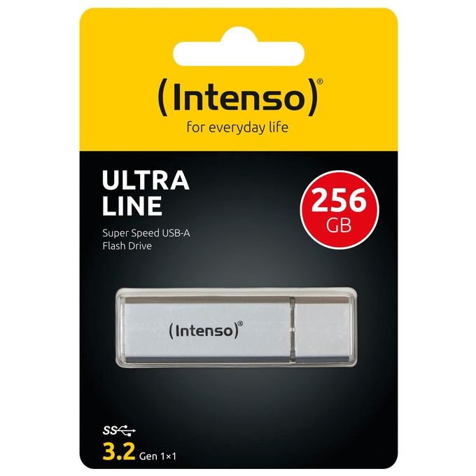Intenso 3531492 Chiavetta Usb 256Gb Silver