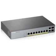 Zyxel GS1350-12HP-EU0101F Switch di Rete Gestito L2 Gigabit Ethernet 10-100-1000 Grigio Supporto Power over Ethernet
