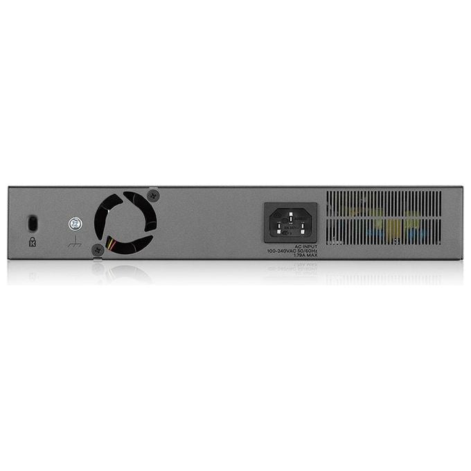 Zyxel GS1350-12HP-EU0101F Switch di Rete Gestito L2 Gigabit Ethernet 10-100-1000 Grigio Supporto Power over Ethernet