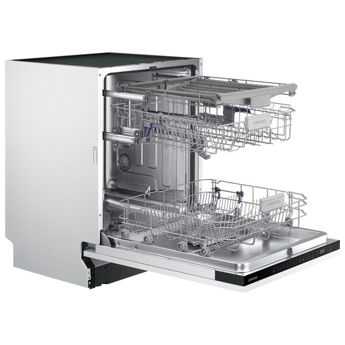 Samsung DW60M6070IB Serie 4 Lavastoviglie Incasso Scomparsa Totale 14 coperti Classe E 44 dB 7 Programmi (82x60x55 cm) colore Nero