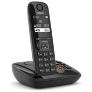 Gigaset AS690A Cordless DECT Display 2'' Vivavoce Rubrica Segreteria Nero