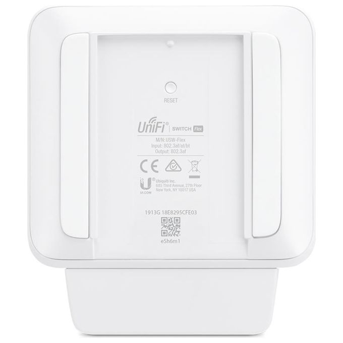 Ubiquiti, UniFi Switch Flex, Gestito L2, 5 Porte Gigabit Ethernet, 3 Pack, Bianco