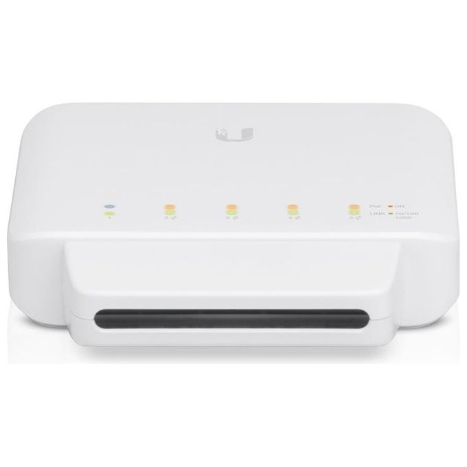 Ubiquiti USW-FLEX UniFi Switch Gestito L2 5 Porte Gigabit Ethernet PoE 46W IP55 colore Bianco