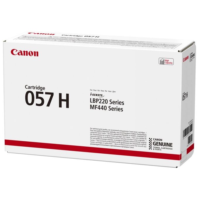 Canon i-SENSYS 057H Toner Originale Nero