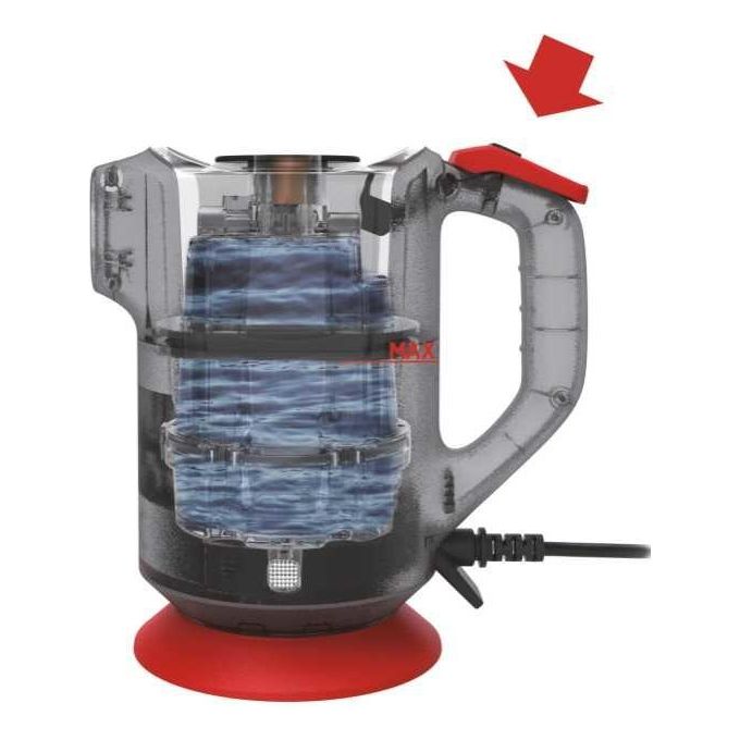 Hoover SGE 1000 011 Steam Capsule Express Pistola a Vapore Potenza 1000 W Capacita' 0,37 Litri Durata Vapore 20 minuti Grigio Titanio