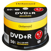 Intenso 4111155 DVD+R Vergine 4,7 GB 16x Cake Box 50 Pezzi 120 min