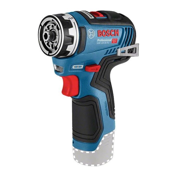 Bosch GSR 12V-35 FC Flexi Clic Trapano Avvitatore a Batteria