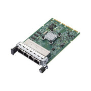 Lenovo 4XC7A08235 ThinkSystem Broadcom 5719 Scheda di Rete Ethernet Interna 4 Porte RJ45 1000 Mbit-s PCI Express 2.0 colore Verde