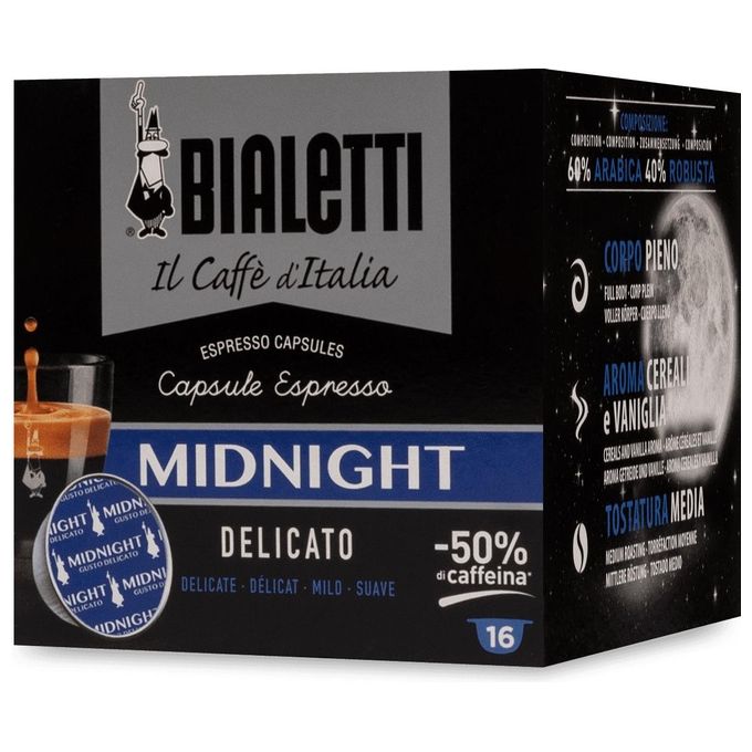 Bialetti Capsule Midnight 16 Pezzi