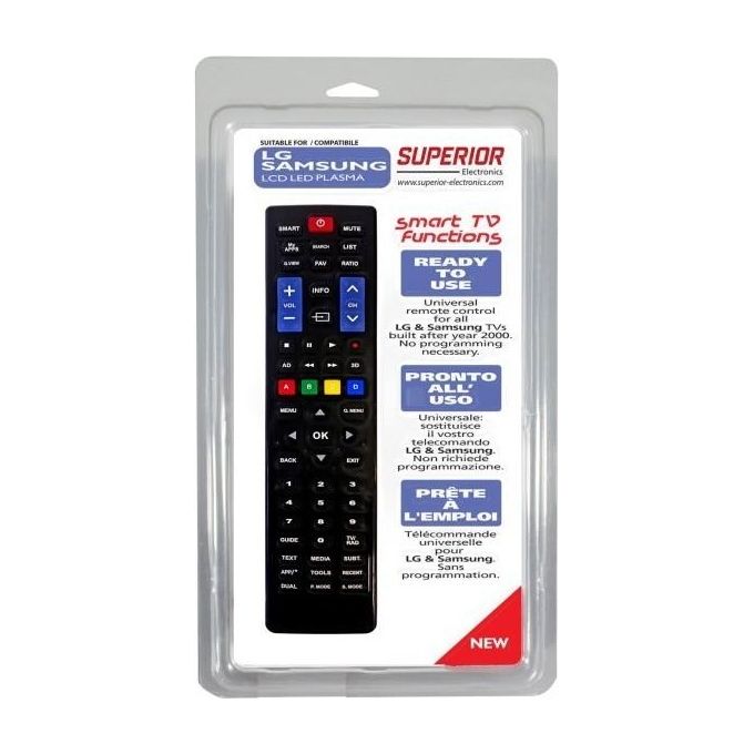 Videosuono Telecomando Universale per Tv LG-Samsung Smart