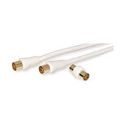 Nuova Video Suono Cavo 9-52W Hq Antenna Ma-Fe 2mt Bianco