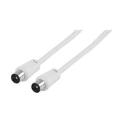 Nuova Video Suono 9-15W Cavo Antenna Tv Spina Maschio Maschio IEC 75 Ohm 2mt