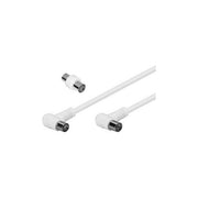 Nuova Video Suono 9-24w Cavo Antenna 1 Spina 1 Presa a 90 Gradi IEC 9,5mm 2mt