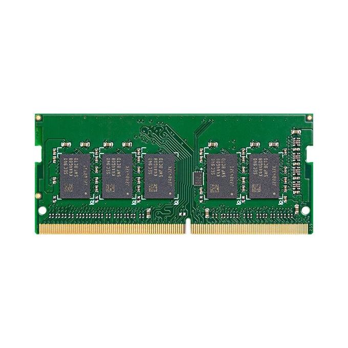 Synology D4ES01-4G Memoria RAM DDR4 4 GB SO-DIMM ECC Unbuffered Data Integrity Check per NAS Serie 21