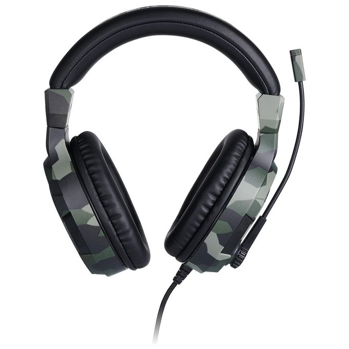 Big Ben Official Licensed Playstation 4 Stereo Gaming Headset Verde Camouflage