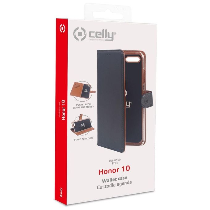 Celly Wally Case per Honor 10 Nero