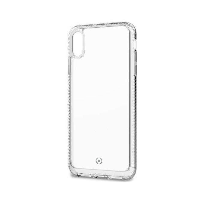 Celly Hexalite Cover per iPhone XS Max Bianco