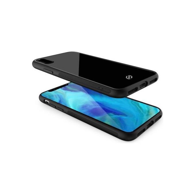 Celly Diamond Case per iPhone XR Nero