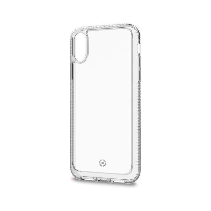 Celly Hexalite Cover per iPhone XR Bianco