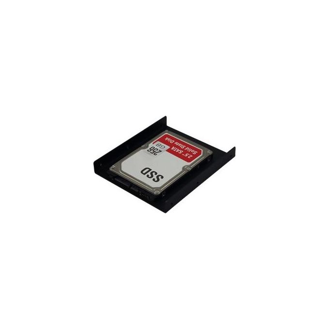 Atlantis Staffa bracket per 1 Ssd-hd da 2,5 a 3.5 Metallo - Incluso kit di Fissaggio