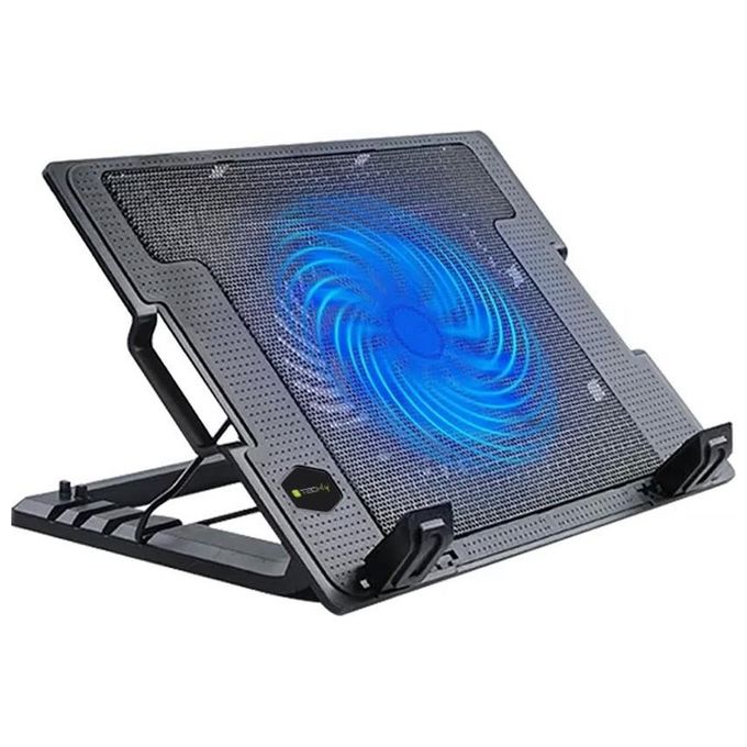 Techly Supporto per Notebook Fino a 17,3'' con Sistema di Raffreddamento