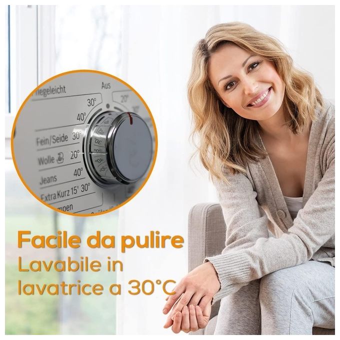 Beurer 25035X0034 FW 20 Scaldapiedi 100 W 3 Livelli di Temperatura Spegnimento Automatico 90 min Colore Grigio