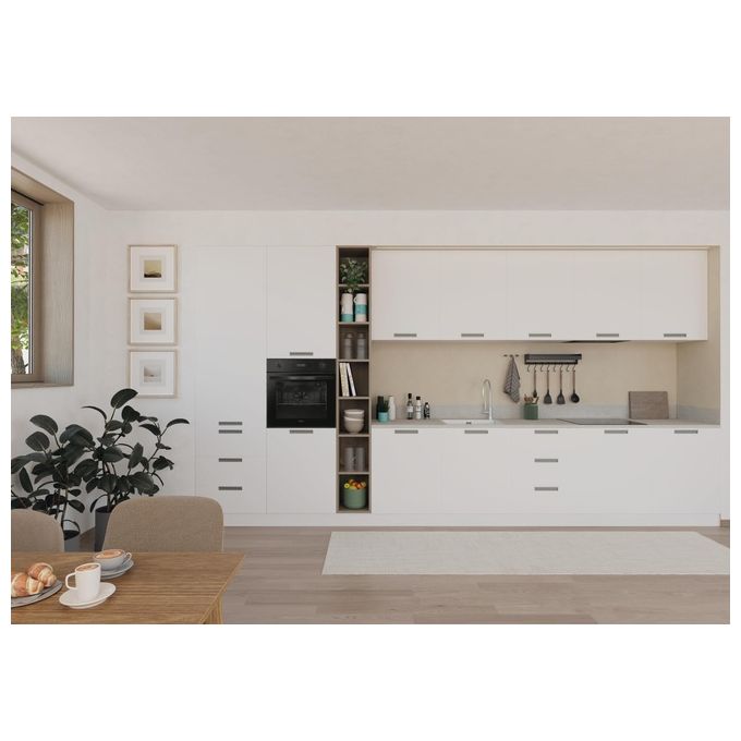 CANDY FIDCPN615L Idea Forno da incasso Multifunzione 65 L Classe A+ 8 Funzioni Pulizia Aquactiva (59.5x59.5x56.8 cm) colore Nero