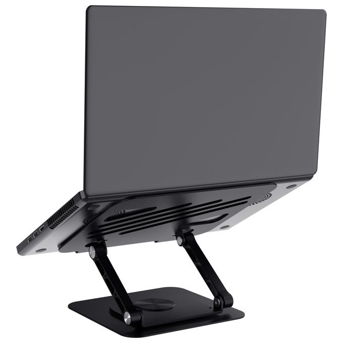 Trust 25482 Zeff Supporto per Notebook in Metallo regolabile fino a 16'' capacita' 10 Kg colore Nero