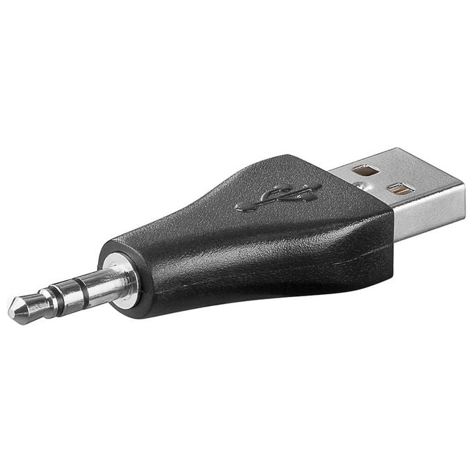 Wentronic adattatore usb ''a'' maschio - connettore 3,5mm. maschio