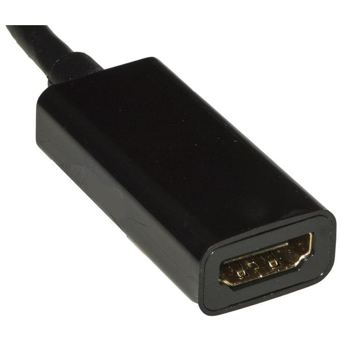 Link Adattatore Mini Displayport Maschio a Hdmi 2.0 Femmina Contatti Dorati 4Kx2K 60hz Hdr Rgb 4:4:4