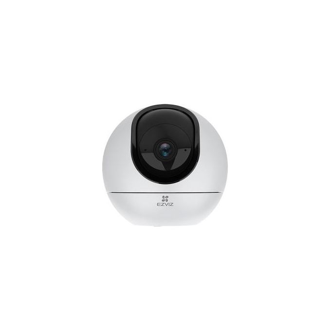 Ezviz OB03635 H6 Telecamera IP motorizzata da interno 3K PTZ 360° Wi-Fi Dual Band rilevamento IA audio bidirezionale colore Bianco
