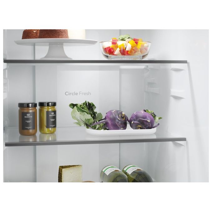 Candy CNCQ2T518EX City Fresco 300 Frigorifero Combinato 279 L 182,5 cm Classe E 38 dB No Frost Multi Airflow colore Inox