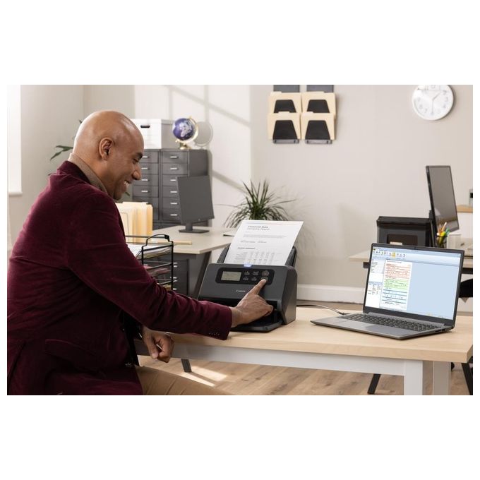 Canon 2405C003AF imageFORMULA DR-M260 Scanner ADF A4 600x600 DPI 60 ppm Duplex USB 3.1 colore Nero