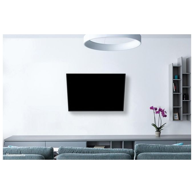 Neomounts WL40S-850BL14 Supporto TV a parete Full Motion 40-65'' 40 Kg VESA 100x100-400x400 Inclinazione -2°-+12° Rotazione 45° colore Nero