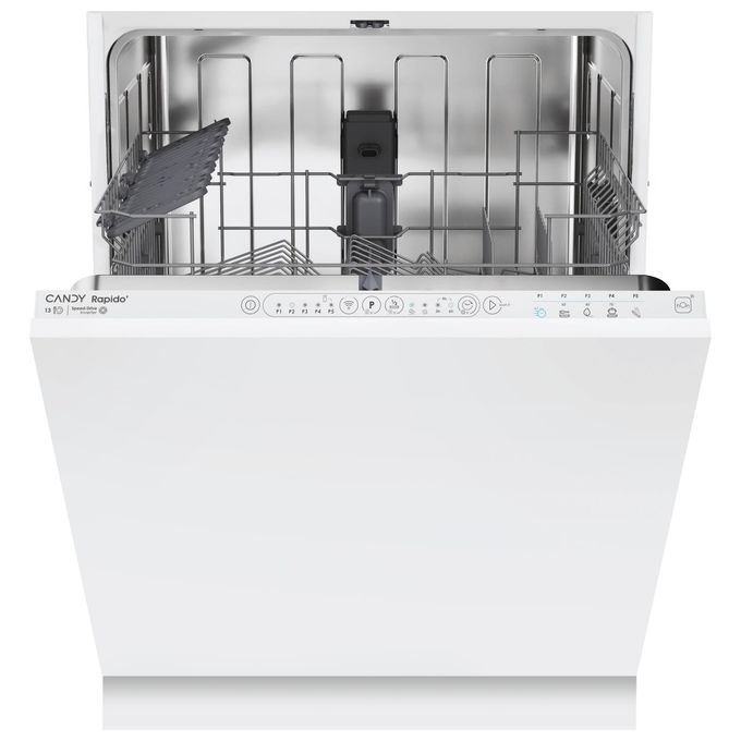 Candy CI 3E53L0W Rapido' Lavastoviglie da incasso 13 coperti Classe E 53 dB Wi-Fi Bluetooth Inverter (82x59,8x55 cm) colore Bianco