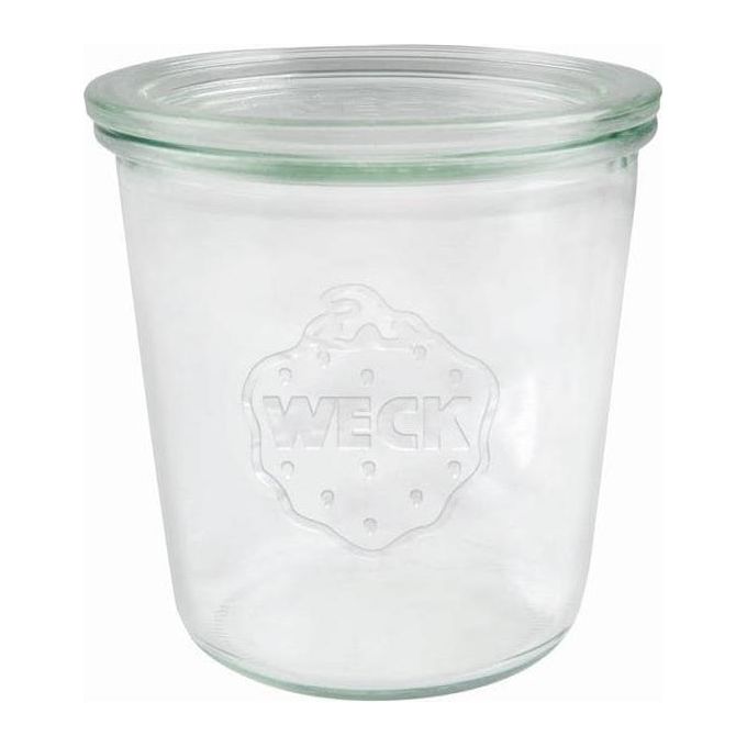 Weck Vasetto in Vetro 580ml Confezione 6 Pezzi