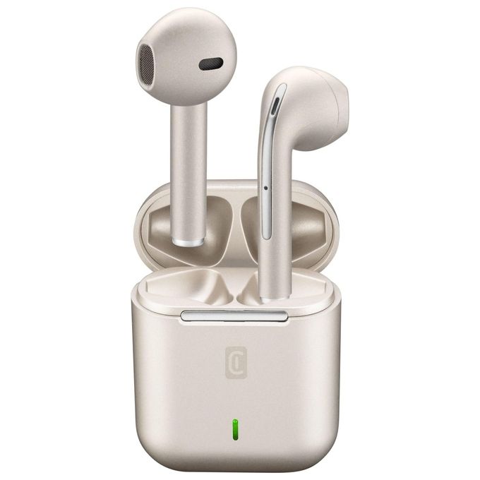 Cellularline BTTUCKTWSW TUCK Auricolari True Wireless TWS In-ear Bluetooth 5.0 15h custodia di ricarica colore Bianco