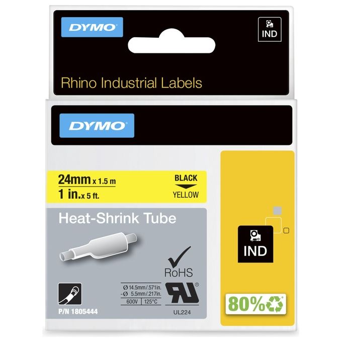 Dymo Nastro Da 24mm Ne Gi Termo-restr